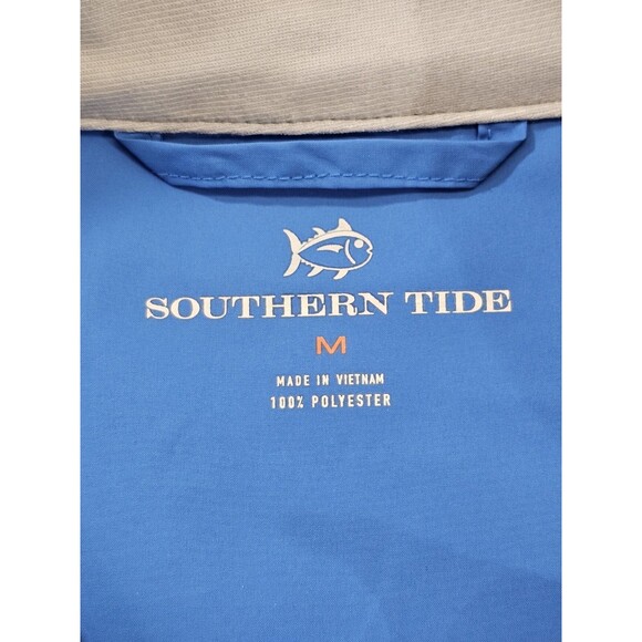 Southern Tide‎ Mens M T3 Cabana Admiral 1/4 Zip Jacket Pullover Windbreaker NEW - Picture 7 of 9
